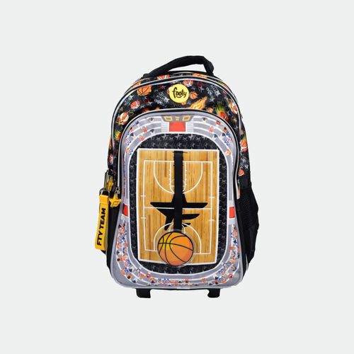 Mochila Cancha Basket - NEGRO AMARILLO