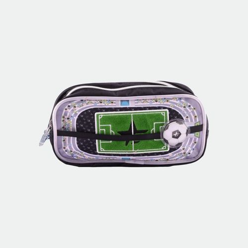 Estuche Cancha Futbol - NEGRO