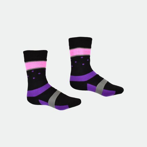 Medias Térmicas Mujer - NEGRO VIOLETA ROSA CMB