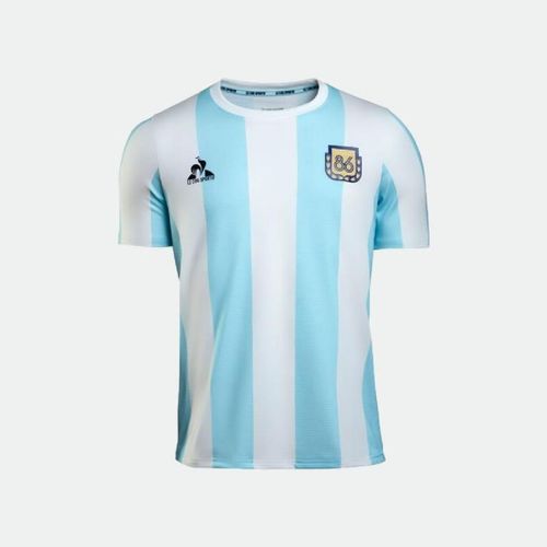 Homenaje 86 Camiseta Titular Afa - CELESTE BLANCO