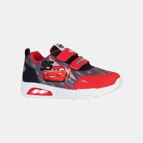 Zapatilla Cars - NEGRO ROJO