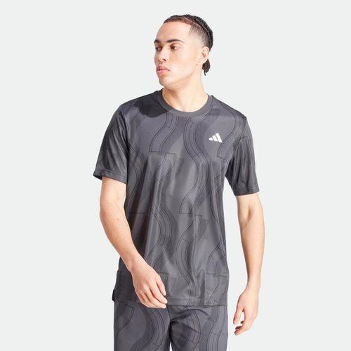 M Tee Club Graph - CARBON BLACK