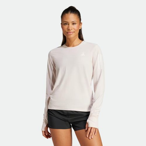 W Tee Own The Run Long Sleeve - PUTTY MAUVE