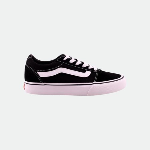 Zapatilla Ward Vans Suede Canvas - BLACK WHITE