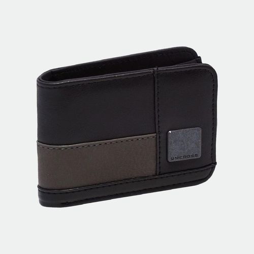 Billetera Hombre - NEGRO GRIS