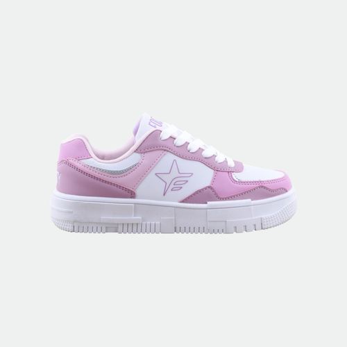 Zapatillas Urbanas - ROSA NUDE BLANCO
