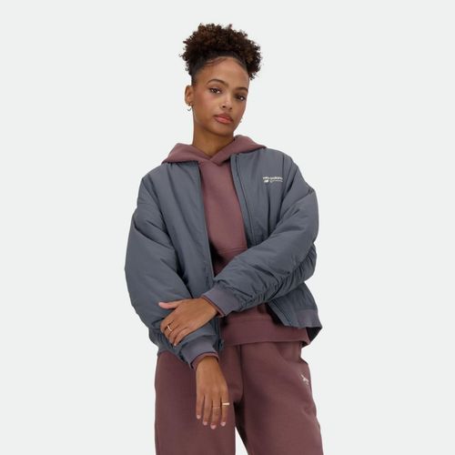 Linear Heritage Bomber Woven Jacket - DARK GREY