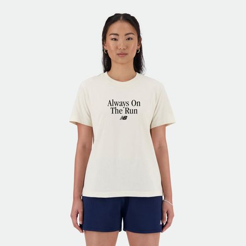 Slogan Graphic Tee - SEA SALT