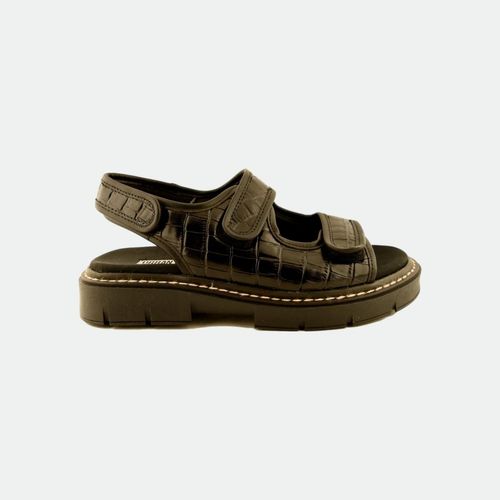 Sandalia Juno - NEGRO CROCO