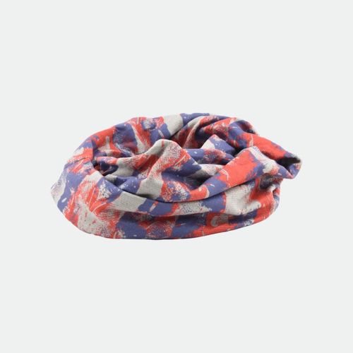 Cuello Multifunción - BEIGE ROJO LILA