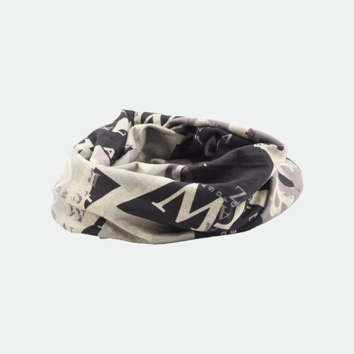 Cuello Multifunción - NEGRO LILA LETRAS