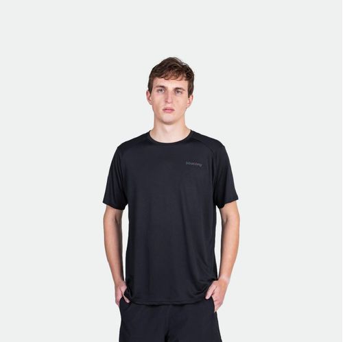 Remera Saucony Técnica Deportiva - BLACK