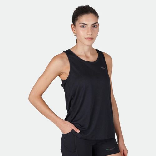 Musculosa Saucony Singlet Stopwatch W - BLACK