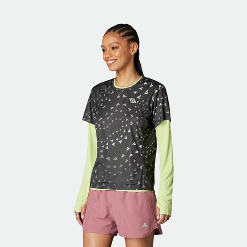 W Run It Bl Tee - BLACK WHITE