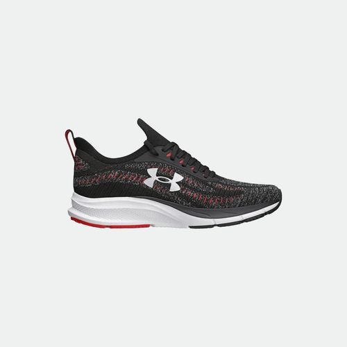 Ua M Charged Slight Se Lam - BLACK VERSA RED SILVER