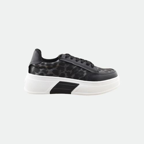 Zapatilla Urbana 81 - NEGRO ANIMAL PRINT