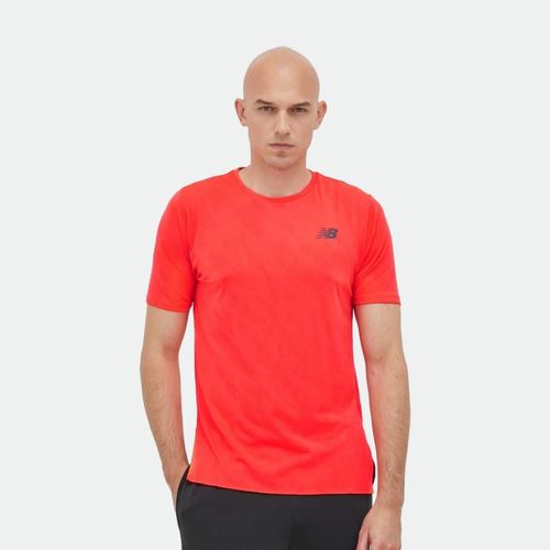 Q Speed Jacquard Short Sleeve - ELECTRIC RED