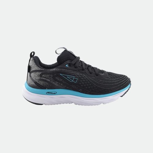 Zapatilla Deportiva - PRETO VERDE AQUA