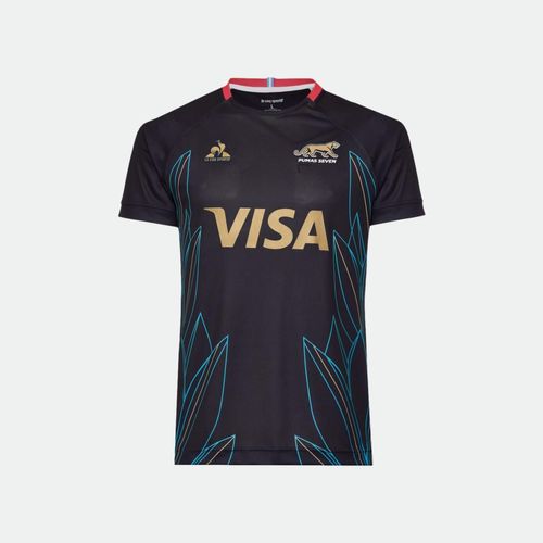 Camiseta Le Coq Pumas Seven Away Fan 2024 - BLACK