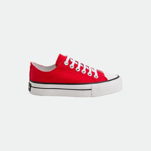 Zapatilla Topper Urbana Hyde II Max Platform - ROJO