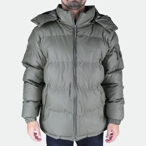 Pu Jacket Man - VERDE OLIVA