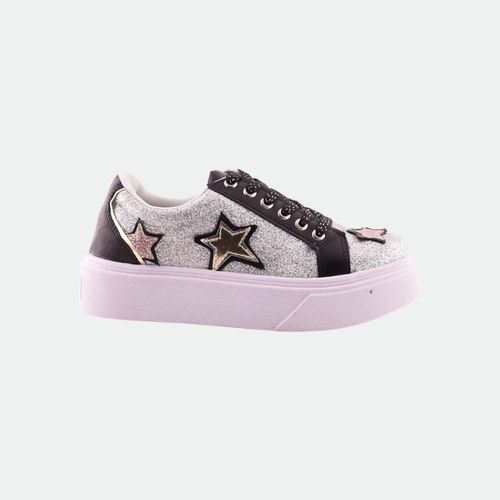 Zapatilla Star - PLATA NEGRO GLIT VIM CMB