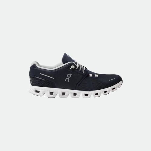Zapatilla On Running Cloud 5M - MIDNIGHT WHITE