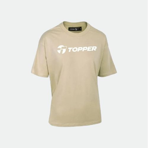 Remera Topper con Estampa Gtm Brand Tee - BEIGE TAN