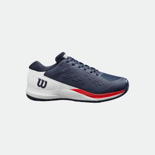 Zapatilla Wilson Tenis Rush Pro Ace - NAVY BLAZER WHITE RED