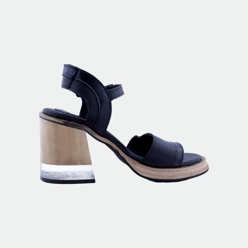 Sandalia Aghata - NEGRO NEGRO BRILLO