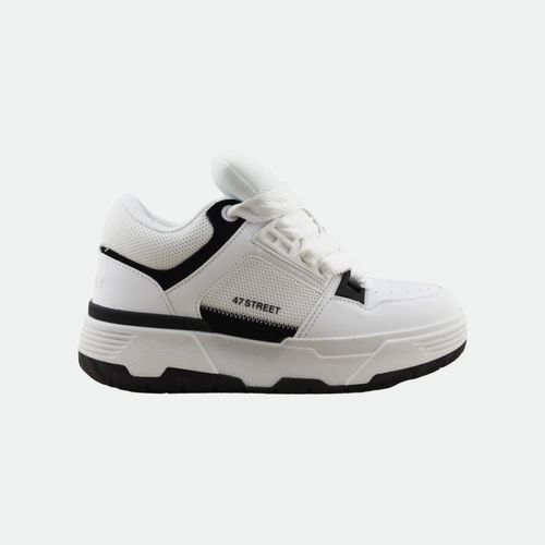 Zapatilla Shelter - BLANCO NEGRO