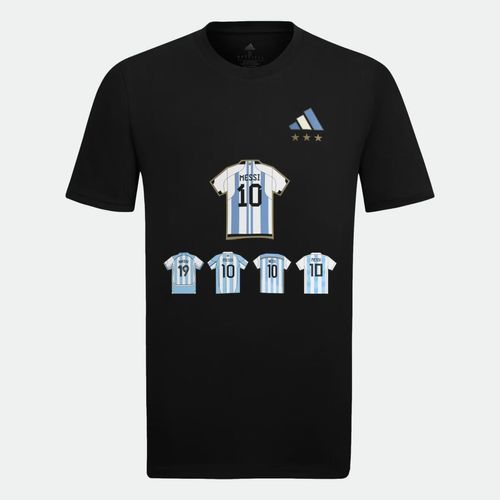 M Tee Selección Argentina Wc Aniversario - BLACK