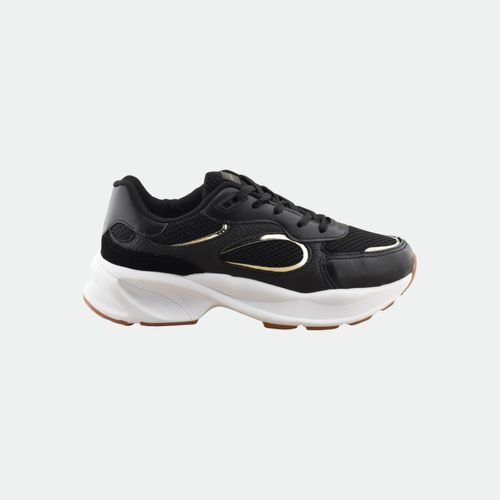 Zapatilla Urbana Ch5048 - NEGRO DORADO