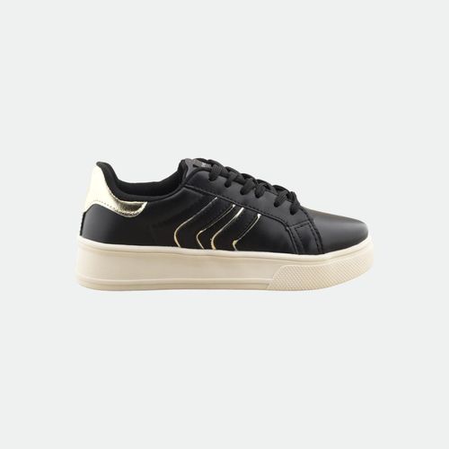 Zapatilla Urbana Ch5042 - NEGRO DORADO