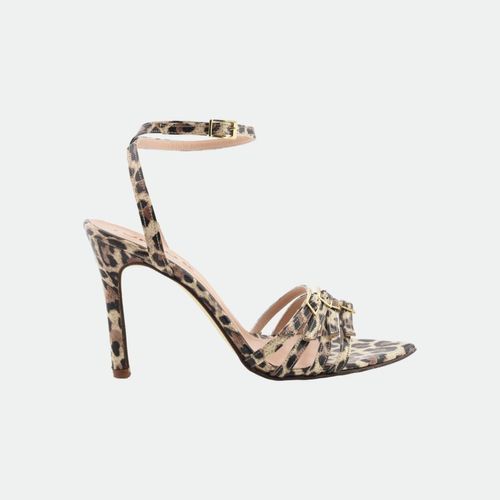 Sandalia Malak - LEOPARDO SABLE