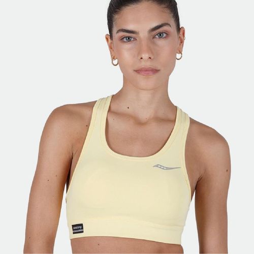 Top Saucony Bra Fortify W - PALE YELLOW