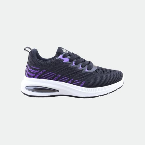 Zapatilla Deportiva Air - NEGRO VIOLETA