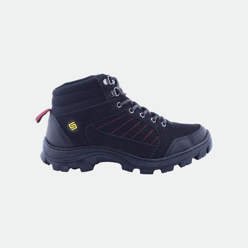 Bota Outdoor - NEGRO BORDO