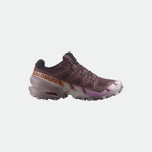 Zapatilla Trail Running Salomon Speedcross 6 W - CATAWBA GRAPE PAPAYA DEAUVILLE