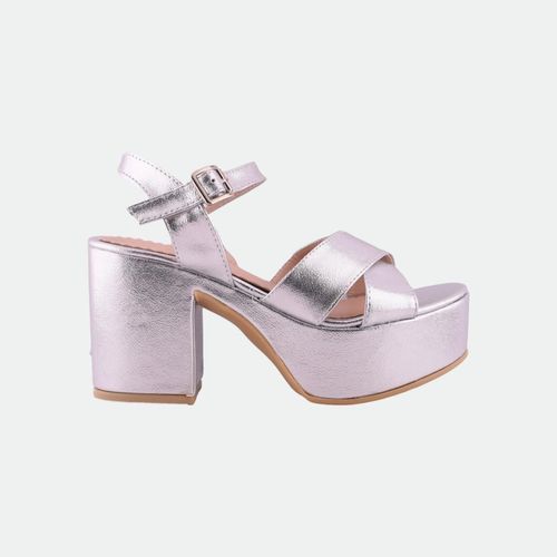 Sandalia Urbana - PLATA BRILLO