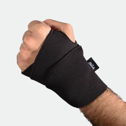 Muñequera Flash Bumerang Dedo Libre - NEGRO