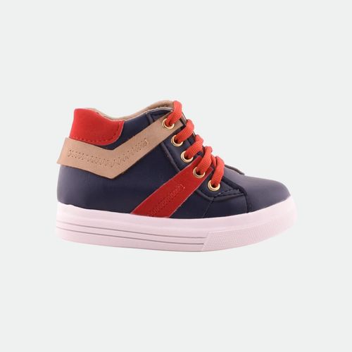 Bota Urbana - AZUL ROJO BEIGE