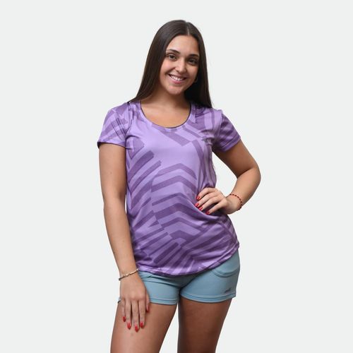 Remera de mujer para entrenamiento Full Dri AVIA - LILA