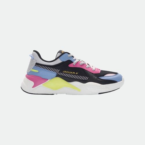 Zapatilla Deportiva Jaguar - NEGRO LILA FUCSIA