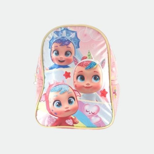 Mochila Cry Babies - ROSA AMARILLO