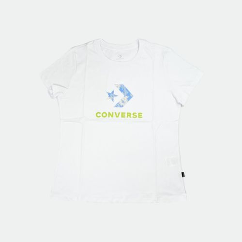 Floral Logo - WHITE