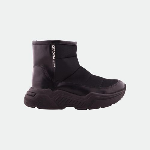 Botineta Lux - NEGRO B/NEGRO