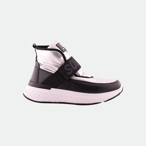 Bota Irene - PLATA NEGRO