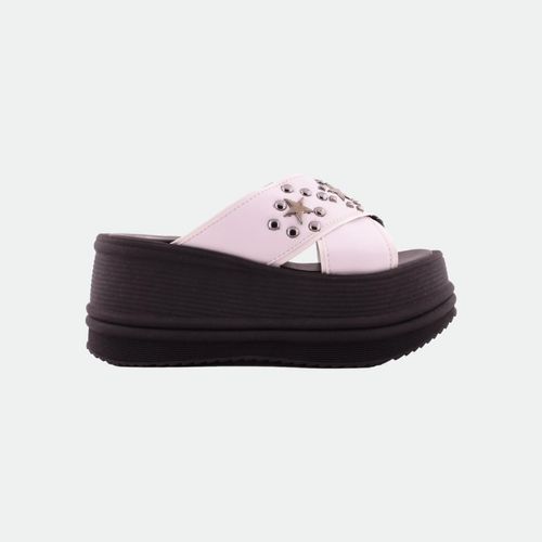 Zueco Lola - BLANCO BASE NEGRA