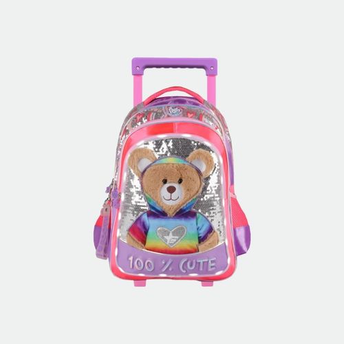 Mochila Teddy - CORAL VIOLETA